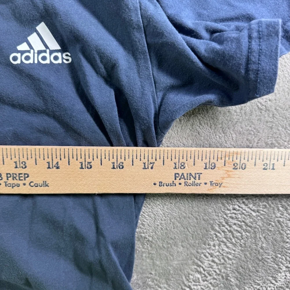 Adidas Golf Essential Basic T-shirt Mens Small Navy Blue Short Sleeve Crew Neck